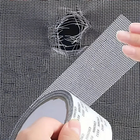 1Ps Easy-To-Apply Waterproof Window Screen Repair Tape – Keep Mosquitoes Out with Our Anti-Insect, Self-Adhesive Mesh Patch