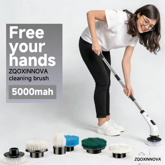 PowerScrub Pro Max – Clean Tiles & Grout in Seconds (7-in-1)