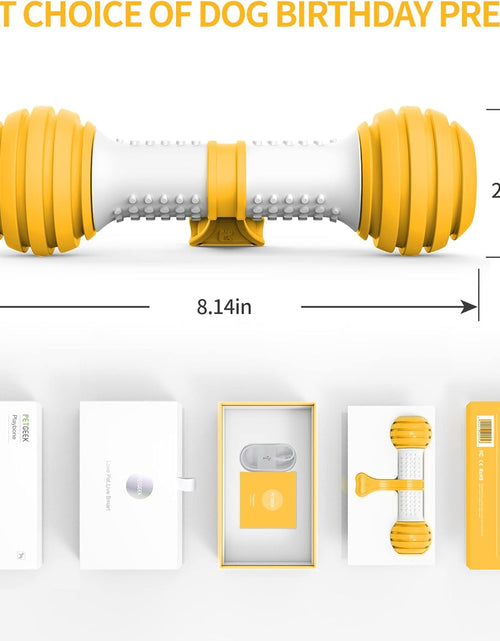 Load image into Gallery viewer, Interactive Dog Toys, Durable Motion Activated Automatic Dog Bone for Medium &amp; Large Dogs Boredom, Electronic Dog Enrichment Toys to Chase, USB Rechargeable
