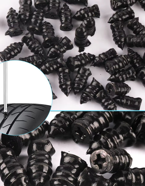 Load image into Gallery viewer, Tire Repair Rubber Screw Nail Auto Motorcycle Vacuum Self-Service Tyre Puncture Repair Screws Fast Tool for Car Truck Tractor Wheel
