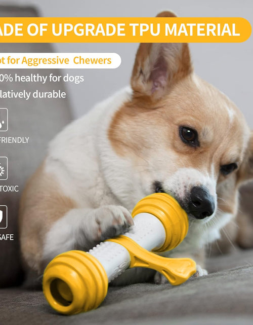 Load image into Gallery viewer, Interactive Dog Toys, Durable Motion Activated Automatic Dog Bone for Medium &amp; Large Dogs Boredom, Electronic Dog Enrichment Toys to Chase, USB Rechargeable
