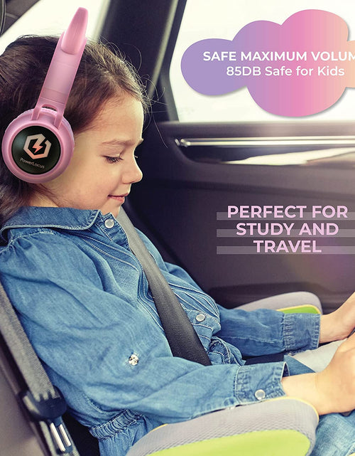 Load image into Gallery viewer, Wireless Bluetooth Headphones for Kids, Kid Headphone Over-Ear with LED Lights, Foldable Headphones with Microphone,Volume Limited, Wireless and Wired Headphone for Phones,Tablets,Pc,Laptop
