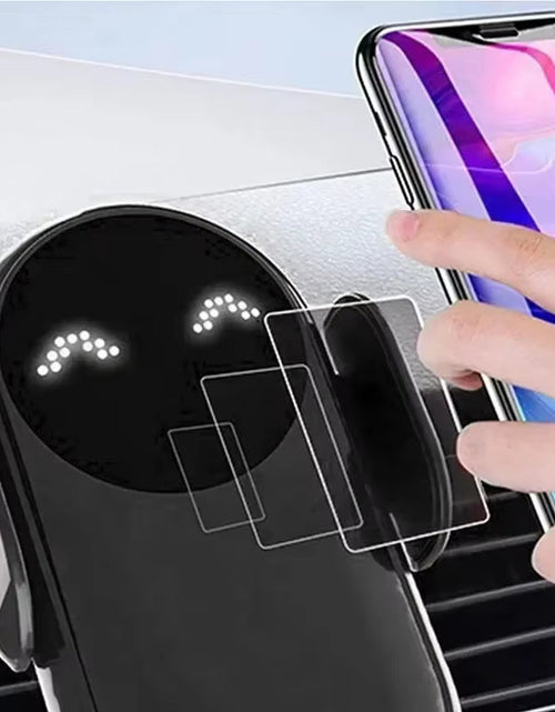 Load image into Gallery viewer, AutoGrip Wireless Car Charger – Infrared Sensor Mount &amp; Fast Charging Stand for iPhone &amp; Samsung
