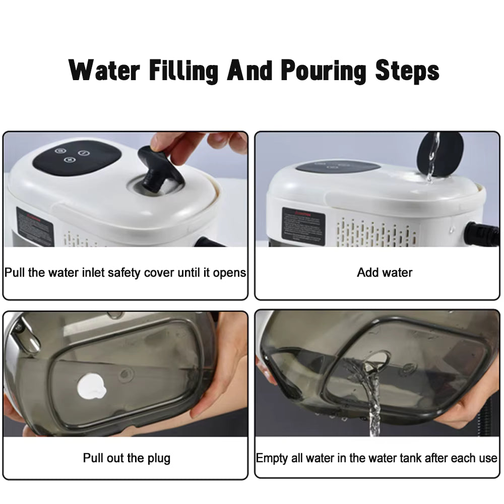 TurboSteam Pro – High Pressure Handheld Steam Cleaner