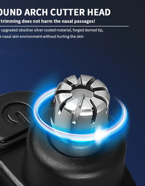 Load image into Gallery viewer, 2 in 1 Electric Portable Ear and Nose Hair Trimmer Clipper 2024 Professional Painless Portable Eyebrow for Men
