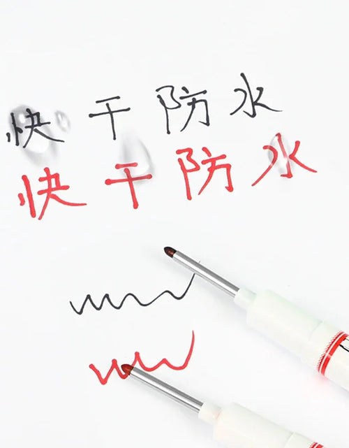 Load image into Gallery viewer, 4Pcs/Set 20Mm Long Nib Head Markers for Deep Hole and Metal Perforating Pen Waterproof Bathroom Woodworking Decoration Multi-Purpose
