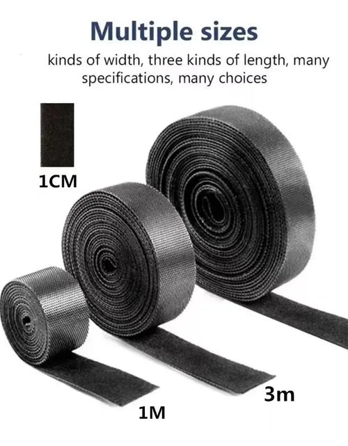 Load image into Gallery viewer, 1/5M Cable Organizer Cable Management Wire Winder Tape Earphone Mouse Cord Management Ties Protector for Iphone Xiaomi Samsung
