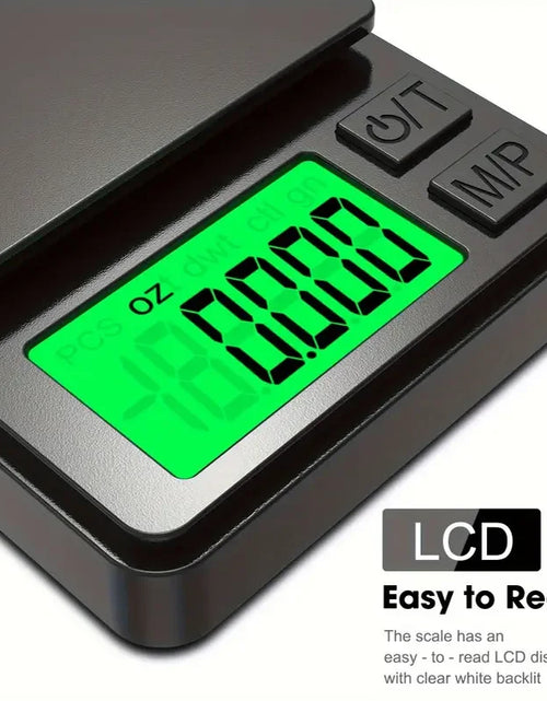 Load image into Gallery viewer, Precision Pocket Scale 1000G X 0.1G - Digital Gram, Food, Jewelry, Ounces/Grains Scale with Backlit LCD - Mini Scale for Travel
