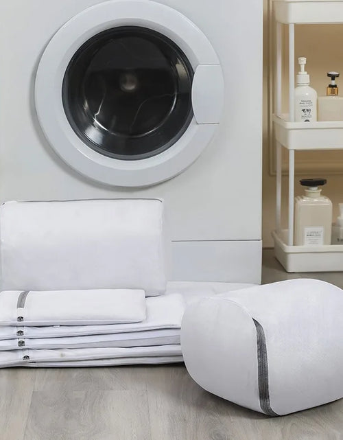 Load image into Gallery viewer, Versatile Shoe Washing Bag - Durable Mesh Laundry Bag for Sneakers, Running Shoes, Socks &amp; Bras with Zipper Closure, Laundry Bag
