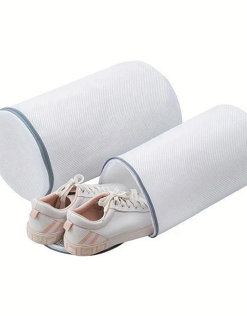Load image into Gallery viewer, Versatile Shoe Washing Bag - Durable Mesh Laundry Bag for Sneakers, Running Shoes, Socks &amp; Bras with Zipper Closure, Laundry Bag
