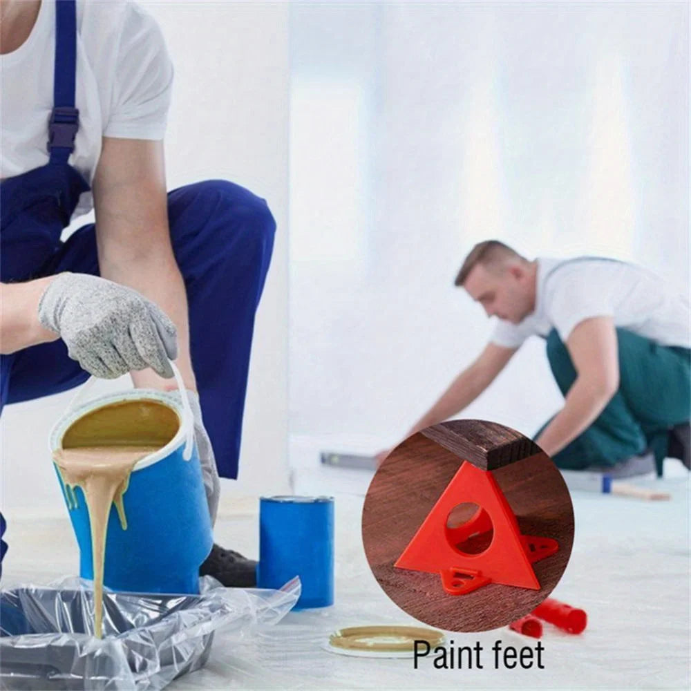 10Pcs Mini Cone Pointy Stands Painting Stands Mini Cone Paint Stands for Canvas and Door Risers Support Painting 