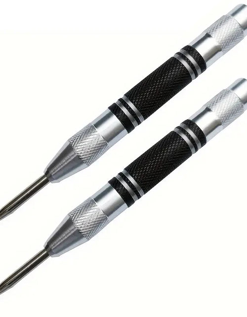 Load image into Gallery viewer, Center Punch tool– Heavy Duty Spring-Loaded Metal Marker
