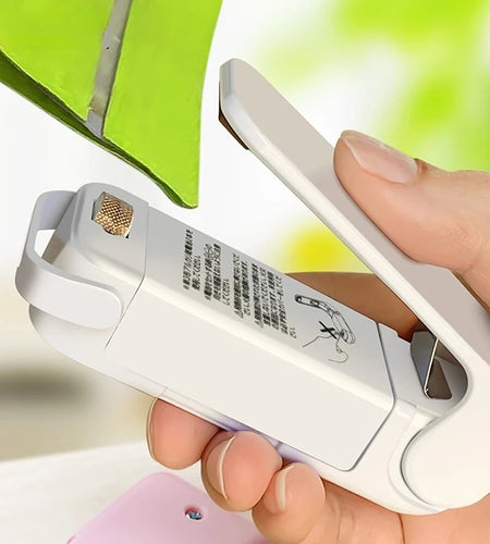 Mini Bag Seal Machine Package Sealer Bags Thermal Plastic Food Bag