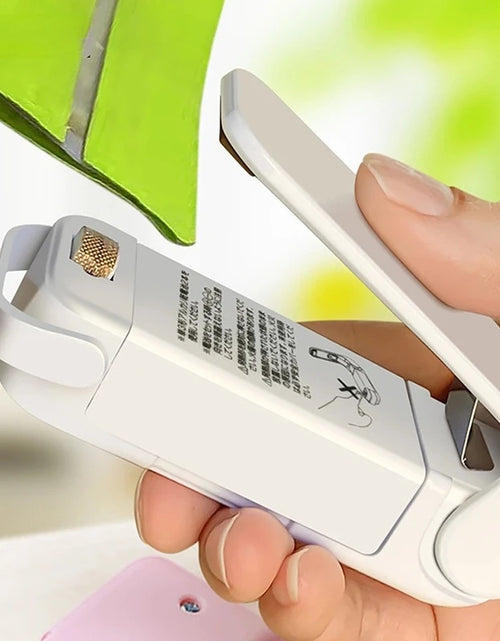 Load image into Gallery viewer, Mini Bag Seal Machine Package Sealer Bags Thermal Plastic Food Bag
