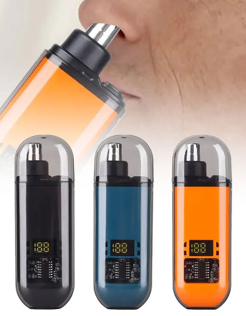 Load image into Gallery viewer, 2 in 1 Electric Portable Ear and Nose Hair Trimmer Clipper 2024 Professional Painless Portable Eyebrow for Men
