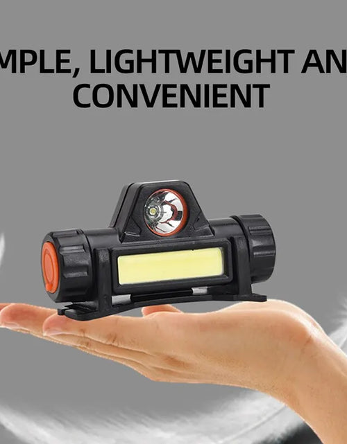 Load image into Gallery viewer, Rechargeable COB LED USB Headlamp Strong Magnetic Powerful Headlight Super Bright Waterproof Head Torch for Outdoor Fishing
