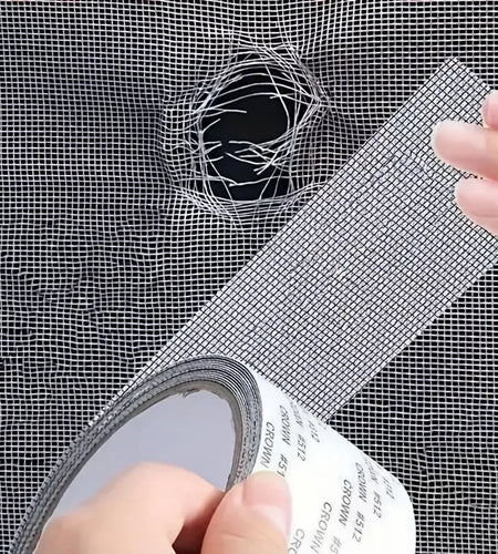 1Ps Easy-To-Apply Waterproof Window Screen Repair Tape – Keep Mosquitoes Out with Our Anti-Insect, Self-Adhesive Mesh Patch