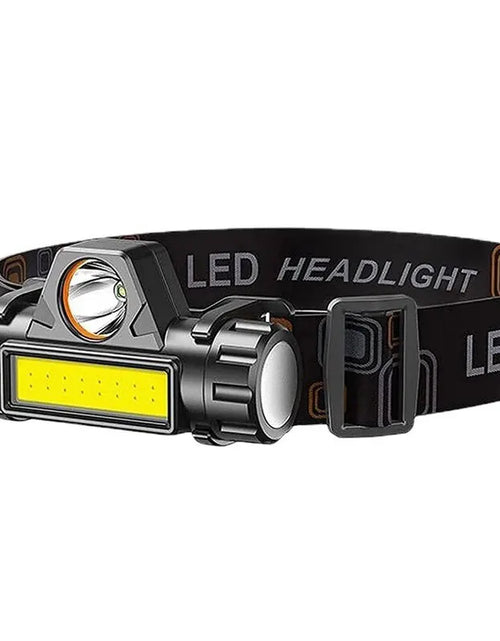 Load image into Gallery viewer, Rechargeable COB LED USB Headlamp Strong Magnetic Powerful Headlight Super Bright Waterproof Head Torch for Outdoor Fishing
