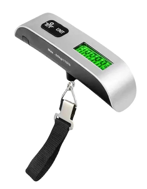 Load image into Gallery viewer, Portable Digital Scale LCD Display 110Lb/50Kg Electronic Luggage Hanging Suitcase Travel Weighs Baggage Bag Weight Balance Tools
