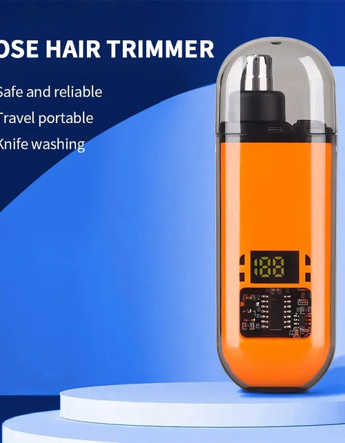 Load image into Gallery viewer, 2 in 1 Electric Portable Ear and Nose Hair Trimmer Clipper 2024 Professional Painless Portable Eyebrow for Men
