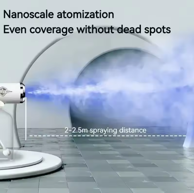 NanoMist Pro – Wireless Disinfectant Spray Gun