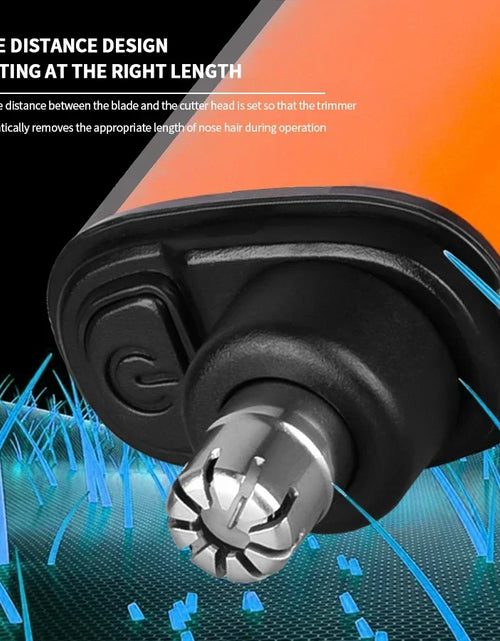 Load image into Gallery viewer, 2 in 1 Electric Portable Ear and Nose Hair Trimmer Clipper 2024 Professional Painless Portable Eyebrow for Men
