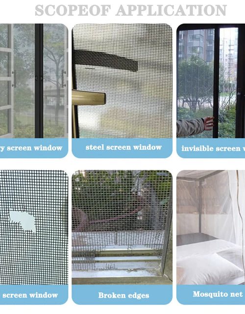 Load image into Gallery viewer, 1Ps Easy-To-Apply Waterproof Window Screen Repair Tape – Keep Mosquitoes Out with Our Anti-Insect, Self-Adhesive Mesh Patch
