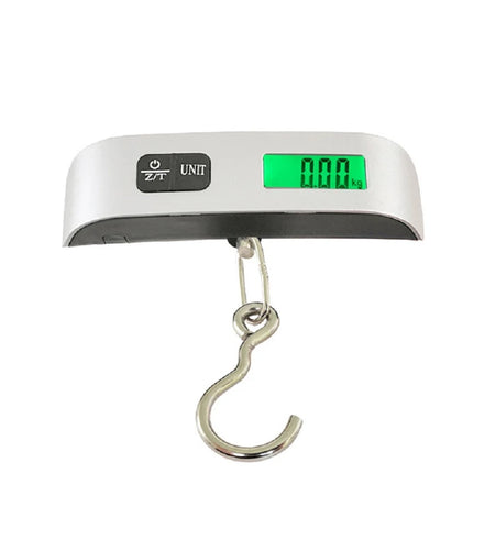 Portable Digital Scale LCD Display 110Lb/50Kg Electronic Luggage Hanging Suitcase Travel Weighs Baggage Bag Weight Balance Tools