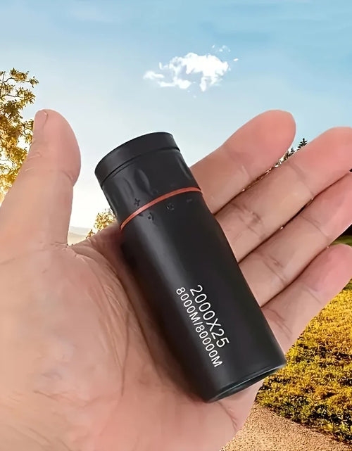 Load image into Gallery viewer, HD Monocular Telescope 2025 2000X25,  Compact Portable for Travel, Hiking, Fishing, Camping, Stargazing, Concerts &amp; Bird Watching
