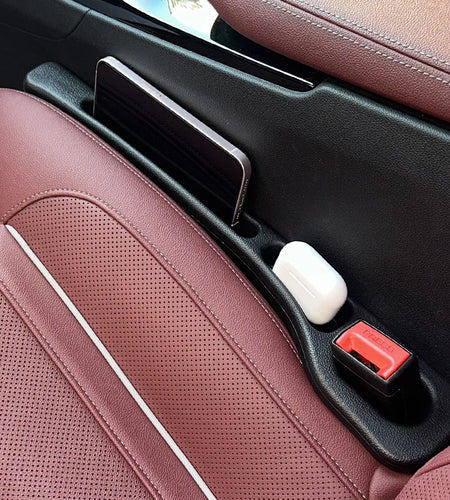Car Seat Gap Filler Side Seam Plug Strip Leak-Proof Filling Strip for All Car Model Wallet Phone Holder Car Accessories