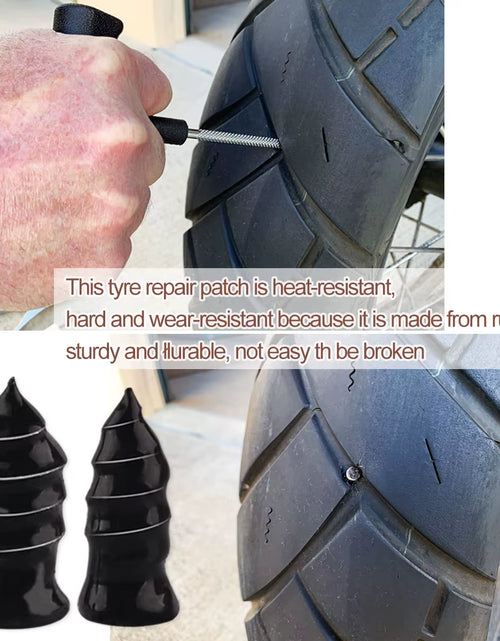 Load image into Gallery viewer, Tire Repair Rubber Screw Nail Auto Motorcycle Vacuum Self-Service Tyre Puncture Repair Screws Fast Tool for Car Truck Tractor Wheel
