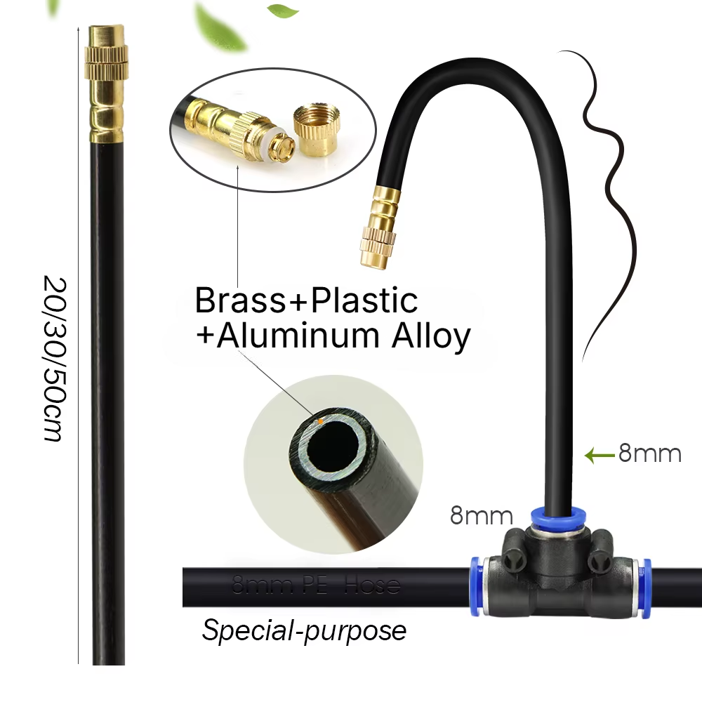 DIY 30M-5M Universal Sprayer Kit – Patio Misting & Cooling System for Garden Irrigation