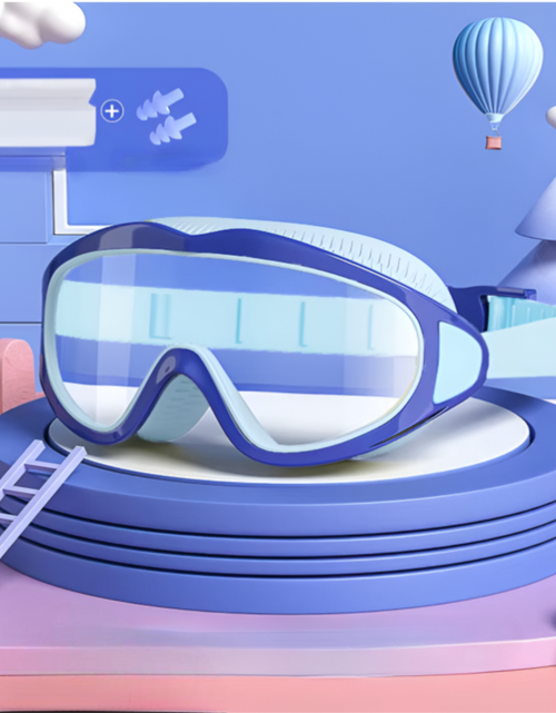 Load image into Gallery viewer, AquaChamp Kids Swim Set – Waterproof Anti-Fog Swimming Goggles &amp; Cap with Protective Case
