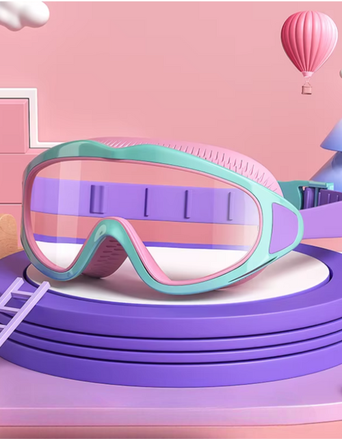 Load image into Gallery viewer, AquaChamp Kids Swim Set – Waterproof Anti-Fog Swimming Goggles &amp; Cap with Protective Case
