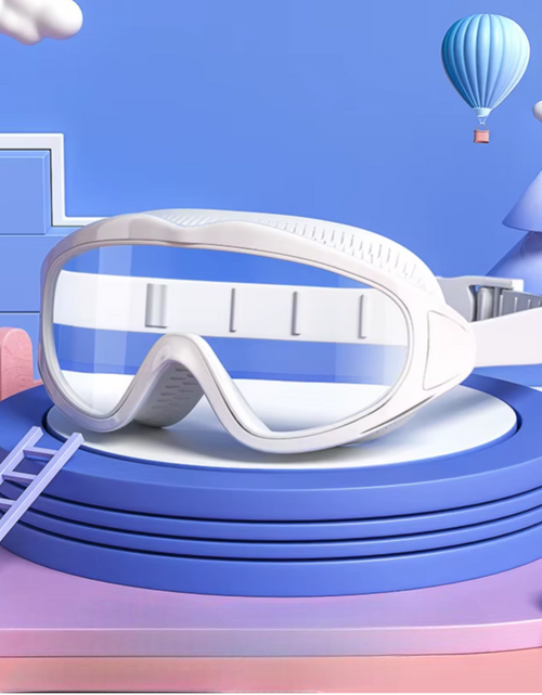 Load image into Gallery viewer, AquaChamp Kids Swim Set – Waterproof Anti-Fog Swimming Goggles &amp; Cap with Protective Case
