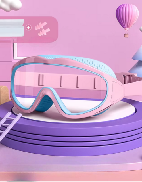 Load image into Gallery viewer, AquaChamp Kids Swim Set – Waterproof Anti-Fog Swimming Goggles &amp; Cap with Protective Case
